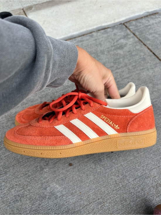 adidas Shoes - adidas Spezial Orange/red Suede Sneakers